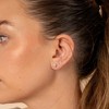 SHINE by Sterling Forever Sterling Silver Everyday Essential CZ Studs - 2 of 2
