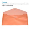 Unique Bargains Home Office Plastic Envelopes File Folders with Snap Button 12 Pcs - 4 of 4