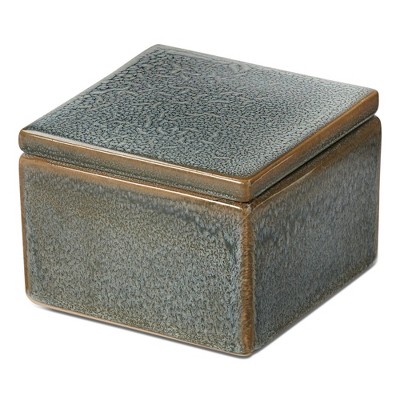 tagltd Decorative Stoneware Box Medium