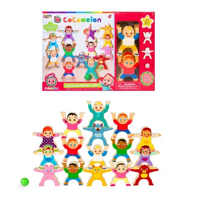 Creative Kids CoComelon Wood Balancing Stackrobats Game