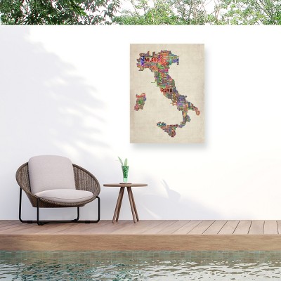 Michael Tompsett Italy II Outdoor Canvas Art