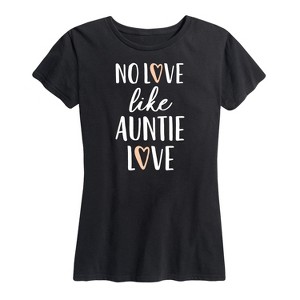 Women's - Instant Message - Auntie Love Short Sleeve Graphic T-Shirt - 1 of 4