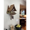 Eight Day Mechanical Cuckoo Clock With 17 Inch Height Moving Bear And Waterwheel By River City Clocks - 4 of 4