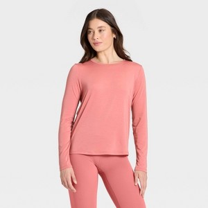 Women's Beyond Ease Leggings Friendly Long Sleeve Top - All In Motion™ - 1 of 4