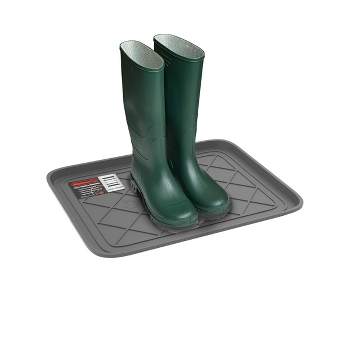 All Weather Boot Tray - Small Water-resistant Plastic Utility Shoe