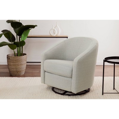 Madison 32" Performance Grey Eco-Twill Swivel Glider