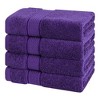 American Soft Linen Premium Salem Collection 100% Cotton Turkish Bathroom Towels, Fluffy Bath Towels for Bathroom - 4 of 4