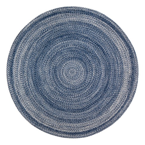  8 Foot Round Braided Rug