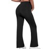Coolmee Women's Maternity Pants Leggings Workout Active Yoga Over The Belly Soft Pregnancy Pants - 3 of 4