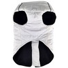 Doggie Design Zip-up Dog Puffer Vest - White - 2 of 3