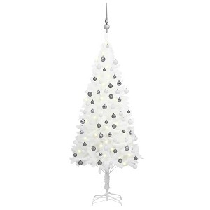 Christmas Tree White PE (Polyethylene), Steel, Plastic Medium - 1 of 4