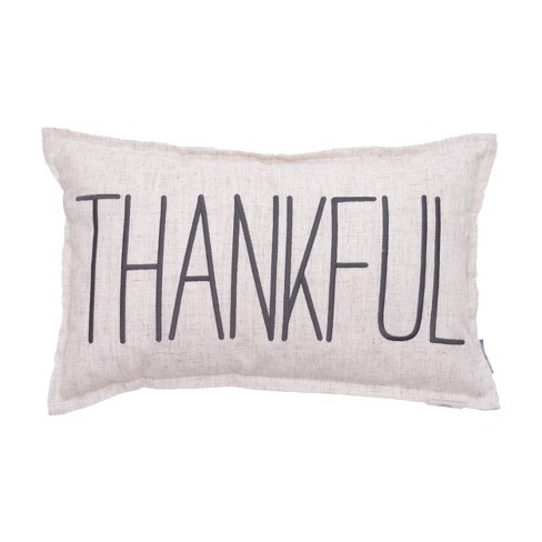 Thankful lumbar outlet pillow