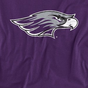 Men's University of Wisconsin Whitewater Official Distressed Primary T-Shirt - 1 of 4