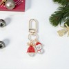 Unique Bargains Christmas Keychain Lobster Clasp Zinc Alloy 2.17" 1 Pc - 4 of 4
