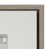(Set of 2) 18" x 24" Sylvie Brick Building Fade 1 and 4 Canvas by Vio: Urban Wall Decor - Kate & Laurel - 3 of 4