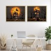 Stupell Industries Haunted Houses with Moon 2pc Floating Frame Art Set - 2 of 4