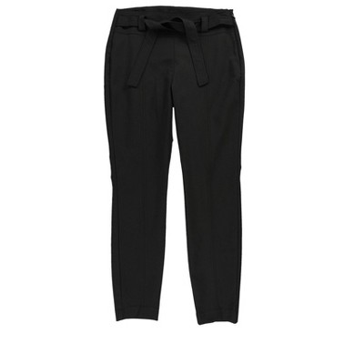 bar III Womens Tie-Front Casual Trouser Pants