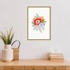 16" x 23" Spring Flowers by Annie Bailey Art Framed Canvas Wall Art - Amanti Art: Botanical Lithograph, Decorative Gold Frame - 4 of 4