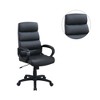 Simple Relax High-Back Adjustable Height Office Chair in Black - 3 of 4