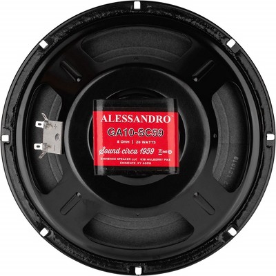 EMINENCE 10" Guitar Speaker Driver Alnic
