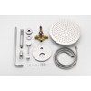 Wall Mounted Shower Faucet Set for Bathroom with High Pressure 10in Rain Shower head Handheld Shower Set, 2 Way Pressure Balance Shower Valve Kit - 4 of 4