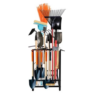 Garden Tool Organizer, Yard Tool Organizer, Heavy Duty Garden Tool Organizer for Garage, Partition Tool Organizer and Storage for Shed,  Tool Stand - 1 of 4