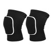 Unique Bargains Knee Brace Protection Sponge Soft Breathable Knee Pads Soft Breathable Knee Support Knee Brace for Sport Gym 1 Pair - 2 of 4