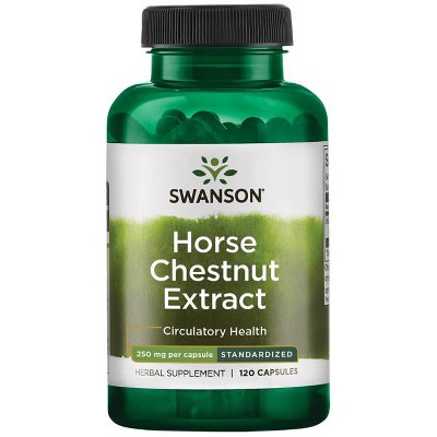 Swanson Horse Chestnut Extract - Standardized 250 mg 120 Caps.