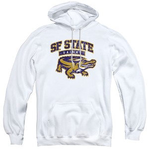 San Francisco State University Official Sfsu Gators Logo Adult Pull-Over Hoodie - 1 of 4