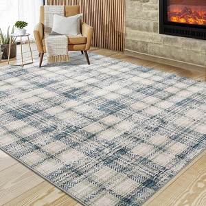 Hallway Runner Rug Washable Vintage Distressed Area Rugs Non Slip Laundry Rug Runner Floor Carpet Runners for Hallways Entryway Laundry - 1 of 4