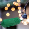 CordSafe PLUS Green Extension Cord Plug Safety Cover - Weather-Resistant Plug Protector for Christmas Lights 12-18 AWG, Made in USA - 4 of 4