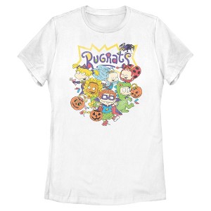 Womens Rugrats Halloween Classic Kiddos T Shirt - 1 of 4