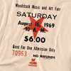 Men's Woodstock Saturday Ticket T-Shirt - 2 of 4
