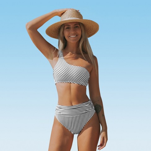 Wrap top with sales high waist bikini set