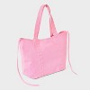 Washed Canvas Tote Handbag - JoyLab™ - 3 of 4