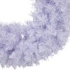 Northlight Icy White Iridescent Spruce Artificial Christmas Wreath - 36" - Unlit - 3 of 4