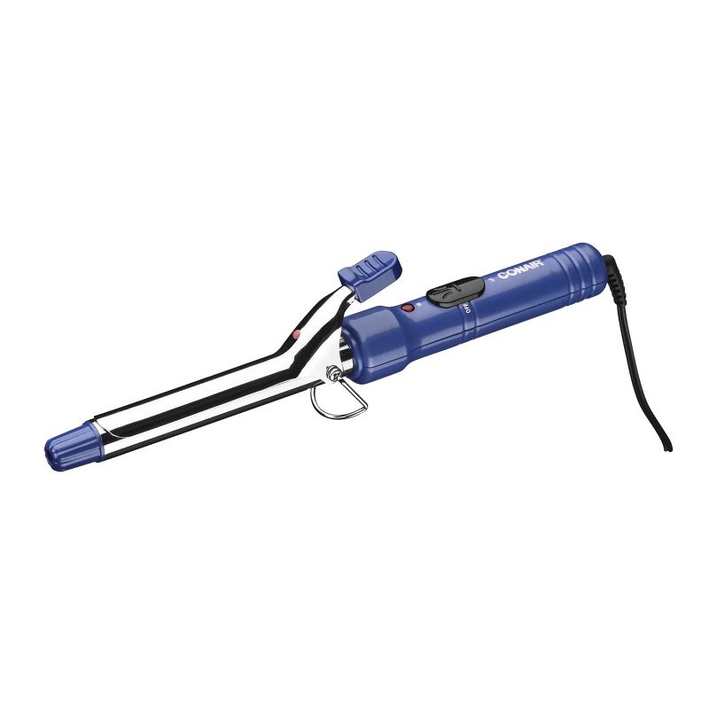 Conair Supreme Spiral Curls 2 Heat Settings 3/4 Inch Curling Iron in Blue, 1 of 6