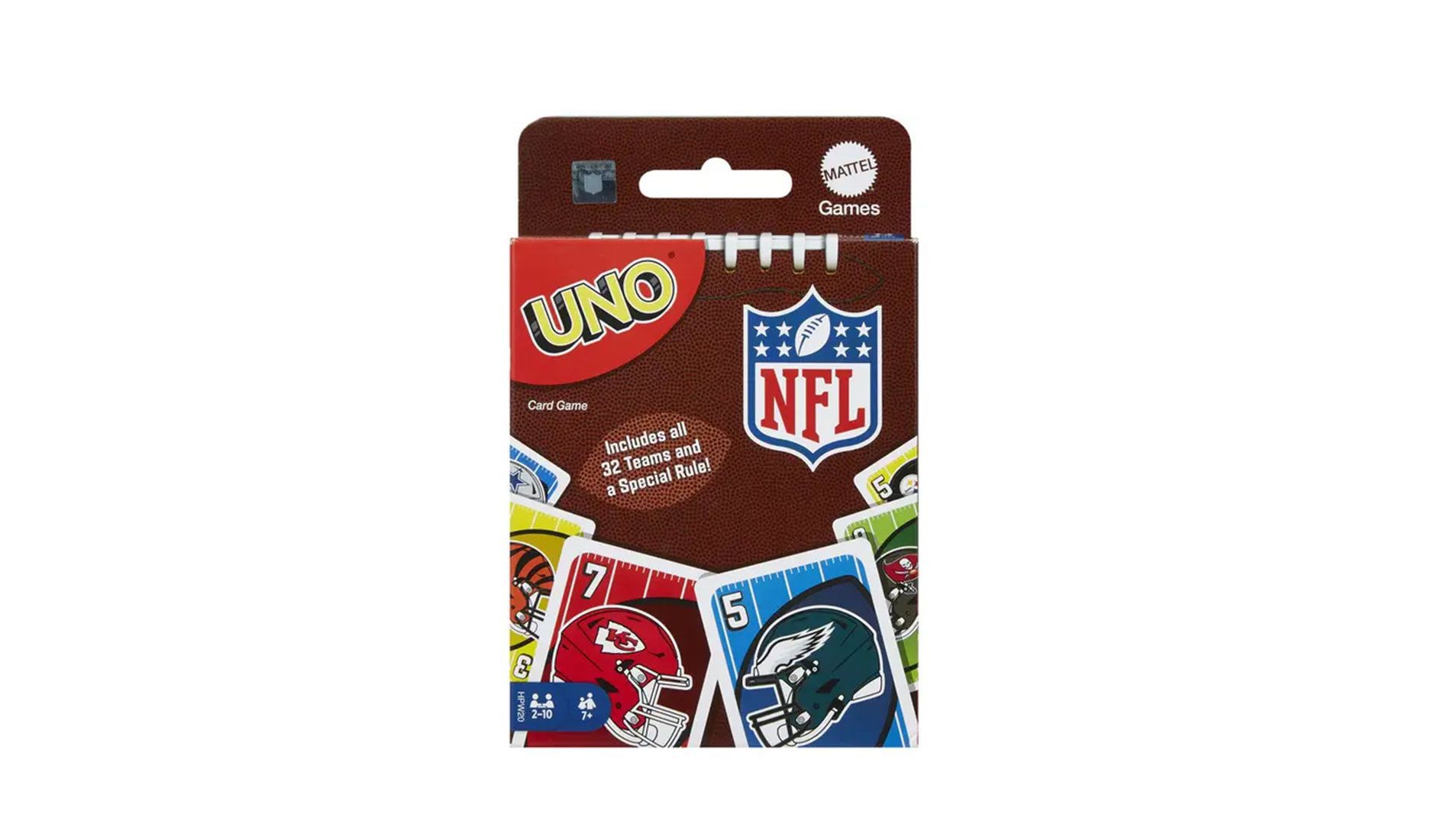 UNO NFL Card Game For Kids Adults And Family Night Features All 32 NFL Teams