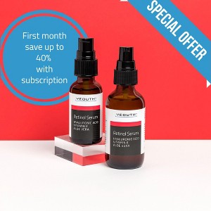 YEOUTH Retinol Face Serum with Hyaluronic Acid and Vitamin E - 1 of 4