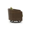 Signature Design by Ashley Horizon Hall All-Weather Outdoor Swivel Lounge with Cushion, Green - 4 of 4