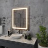 LED Front Light Bathroom Mirror - 2 of 4