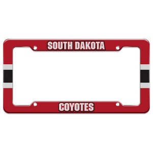 University of South Dakota Stripe License Plate Tag Frame - 1 of 4