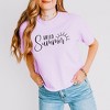Simply Sage Market Women's  Hello Summer Sun Short Sleeve Relaxed Fit Cropped Graphic Tee - 2 of 3