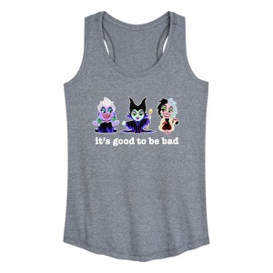 Women's - Disney Villains - It's Good To Be Bad Graphic Racerback Tank - 1 of 4