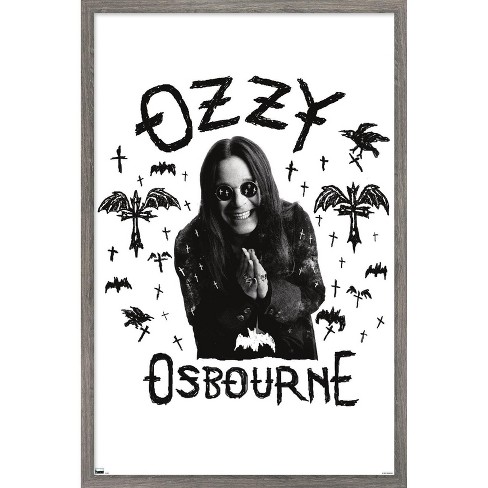 ozzy osbourne framed art