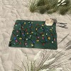 Gigi Rosado Christmas fairy lights Picnic Blanket -Deny Designs - 3 of 3
