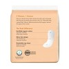 L . Organic Cotton Topsheet Ultra Thin Panty Liners - 100ct : Target