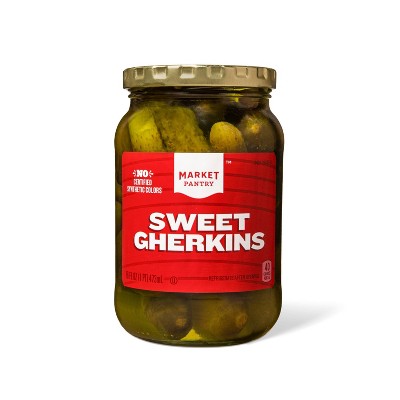 Sweet Gherkins - 16oz - Market Pantry™