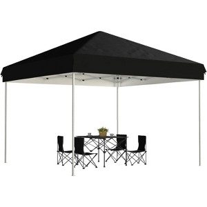 GustoWave 10x10 Pop Up Canopy Tent Outdoor Canopy for Patio, Backyard - 1 of 4