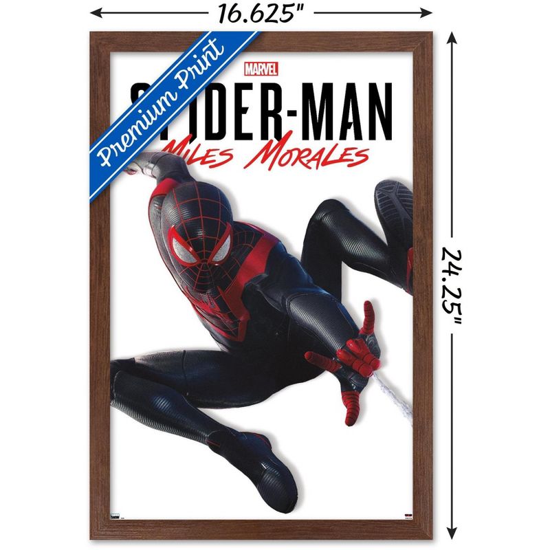 Trends International Marvel Comics - Miles Morales Feature Series Framed Wall Poster Prints, 3 of 7